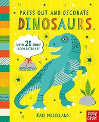 Cover image for Press Out and Decorate: Dinosaurs