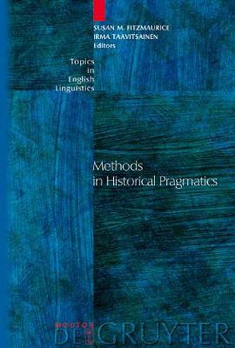 Cover image for Methods in Historical Pragmatics