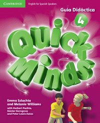 Cover image for Quick Minds Level 4 Guia Didactica