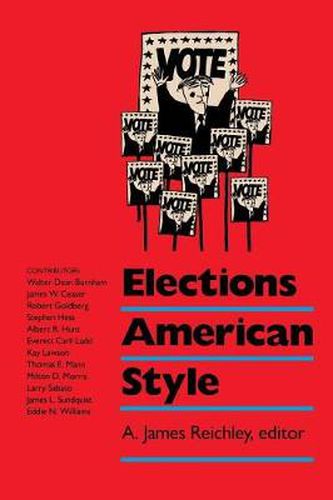 Cover image for Elections American Style