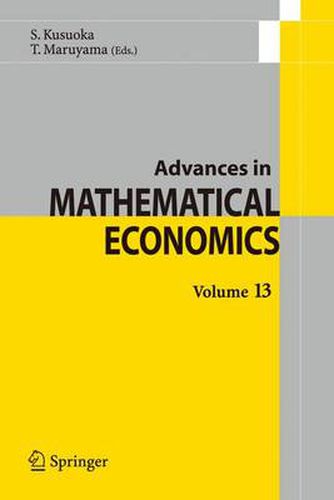 Cover image for Advances in Mathematical Economics Volume 13