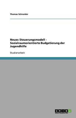 Cover image for Neues Steuerungsmodell - Sozialraumorientierte Budgetierung Der Jugendhilfe