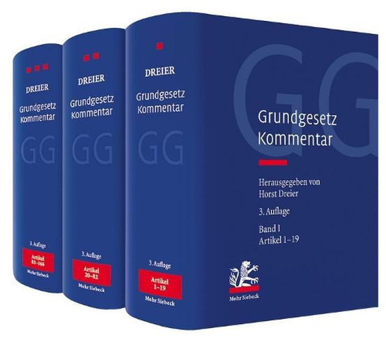 Cover image for Grundgesetz-Kommentar: Bande 1-3