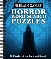 Cover image for Brain Games - Horror Word Search Puzzles