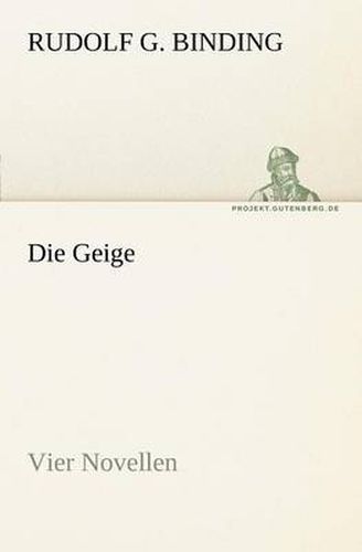 Cover image for Die Geige