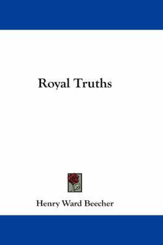 Cover image for Royal Truths