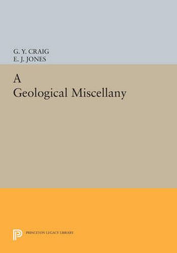 Cover image for A Geological Miscellany