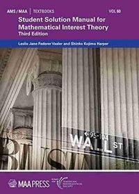 Cover image for Student Solution Manual for Mathematical Interest Theory