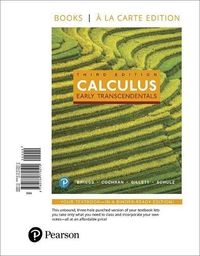 Cover image for Calculus: Early Transcendentals