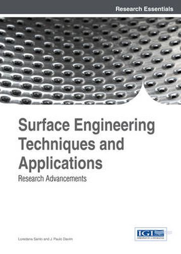 Cover image for Surface Engineering Techniques and Applications