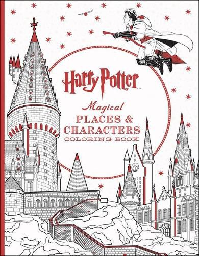 Cover image for Harry Potter Magical Places & Characters Coloring Book