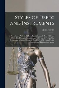 Cover image for Styles of Deeds and Instruments