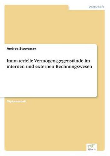 Cover image for Immaterielle Vermoegensgegenstande im internen und externen Rechnungswesen