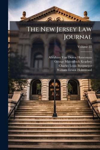 Cover image for The New Jersey Law Journal; Volume 22