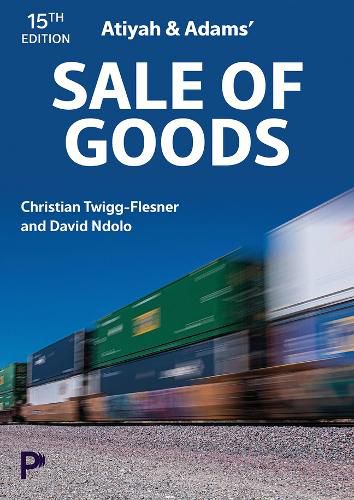 Cover image for Atiyah and Adams' Sale of Goods