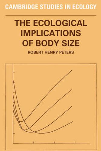 Cover image for The Ecological Implications of Body Size