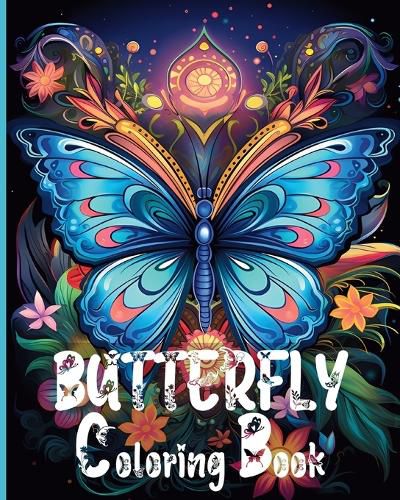 Cover image for Butterfly Coloring Book