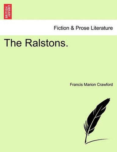 Cover image for The Ralstons.