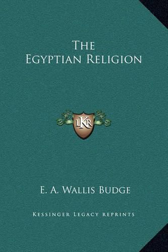 The Egyptian Religion