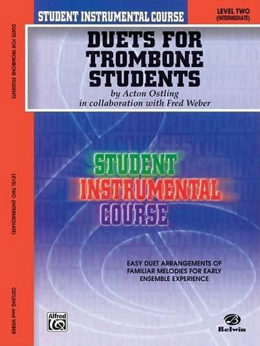 Cover image for Duets for Trombone Students, Level II: Student Instrumental Course