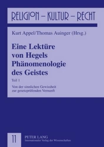 Cover image for Eine Lekteure Von Hegels Pheanomenologie Des Geistes