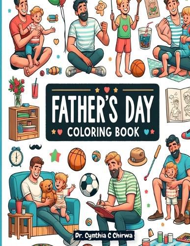 Cover image for Fathers Day Coloring Book