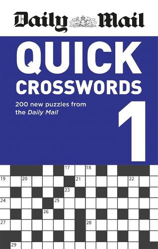 Cover image for Daily Mail Quick Crosswords Volume 1