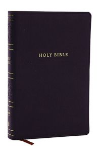 Cover image for NKJV Personal Size Large Print Bible with 43,000 Cross References, Black Leathersoft, Red Letter, Comfort Print