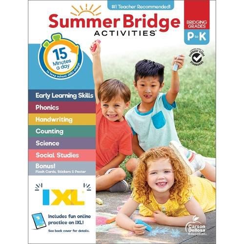 Cover image for Summer Bridge Activities, Grades Pk - K