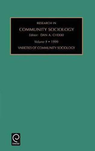 Cover image for Varieties of Community Sociology