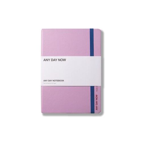 Cover image for Any Day Now - Any Day Notebook - A5 - Plain - Lilac
