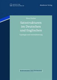 Cover image for Satzstrukturen im Deutschen und Englischen