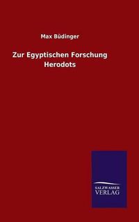 Cover image for Zur Egyptischen Forschung Herodots