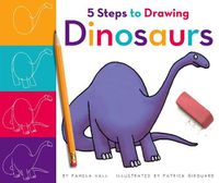 Cover image for 5 Steps to Drawing Dinosaurs