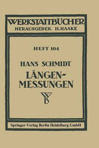 Cover image for Langenmessungen