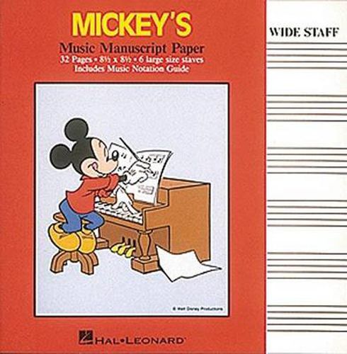 Cover image for Mickey's Manuscript Paper