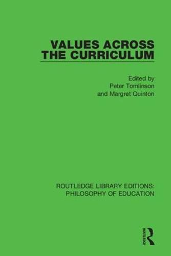 Cover image for Values Across the Curriculum