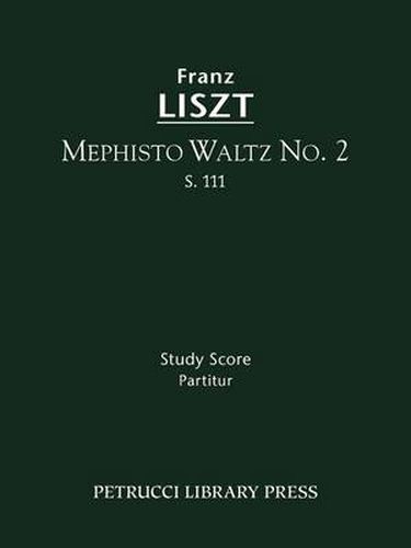 Cover image for Mephisto Waltz No.2, S.111: Study score