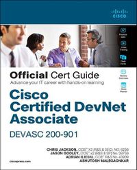 Cover image for Cisco Certified DevNet Associate DEVASC 200-901 Official Cert Guide
