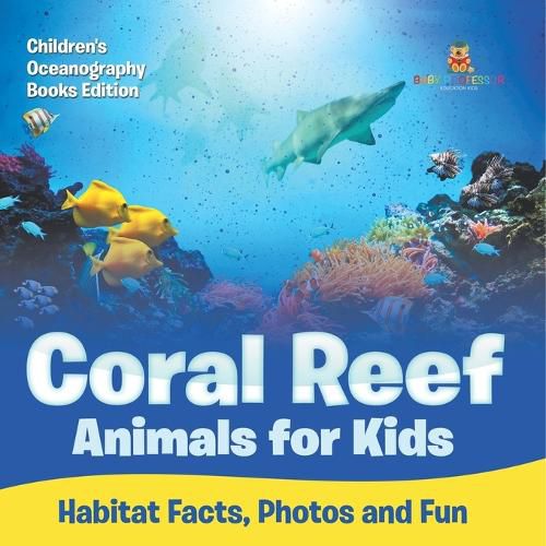 Cover image for Coral Reef Animals for Kids