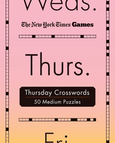 Cover image for New York Times Games Thursday Crosswords