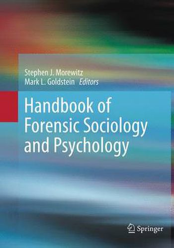 Cover image for Handbook of Forensic Sociology and Psychology