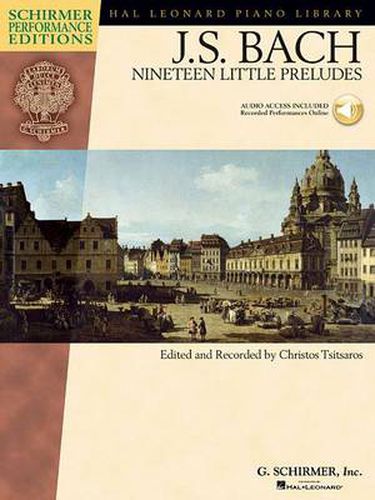 Cover image for Johann Sebastian Bach - Nineteen Little Preludes: With a CD of Performances