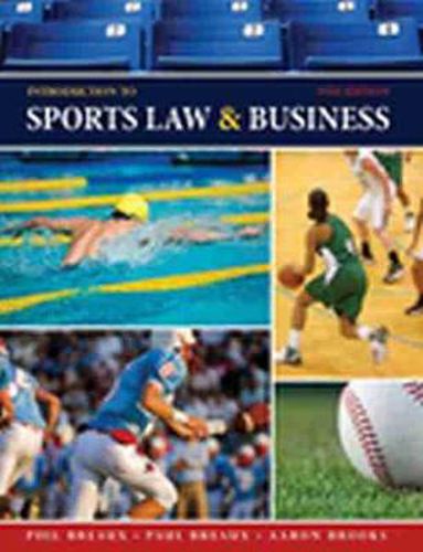 Cover image for Introduction to Sports Law & Business