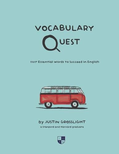 Cover image for Vocabulary Quest: 1101+ Essential Words to Succeed in English