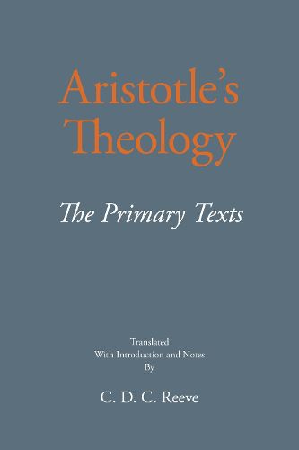 Cover image for Aristotle's Theology