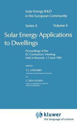 Cover image for Solar Energy Applications to Dwellings