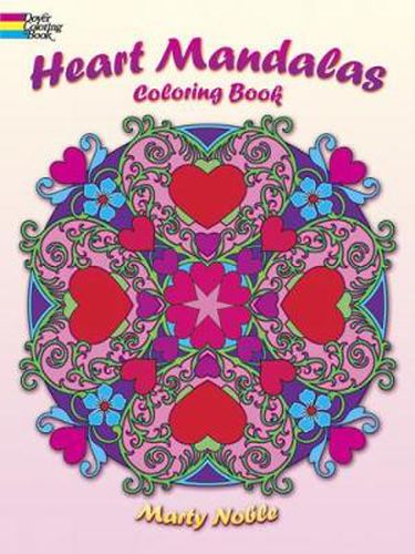 Cover image for Heart Mandalas Coloring Book