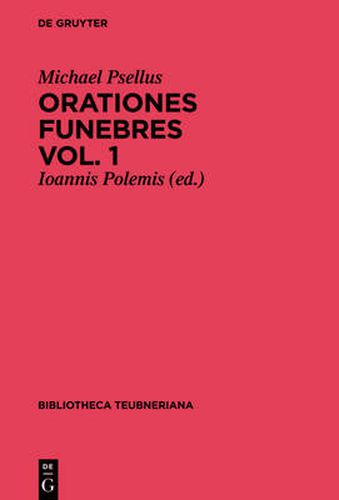 Cover image for Orationes funebres, Volumen 1, Bibliotheca scriptorum Graecorum et Romanorum Teubneriana