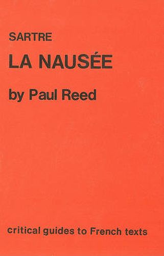 Cover image for Sartre: La Nausee